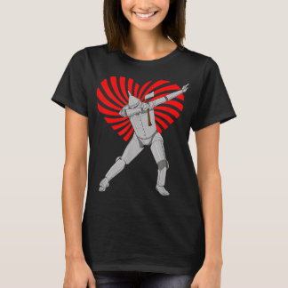Retro-Assistent von Oz Tin Man Swirl Herzschlauch T-Shirt