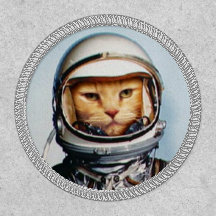 Retro Astronautenkatze