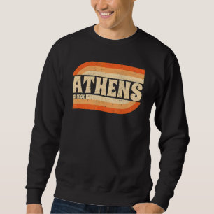 Retro Athens Griechenland Sweatshirt