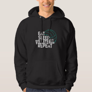 Retro Athletic Volleyball-Mannschaftssport Netz Sp Hoodie