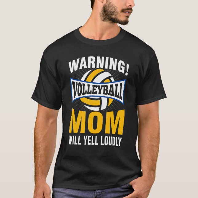 Retro Athletic Volleyball Team Sport Net Spike 13 T-Shirt (Vorderseite)