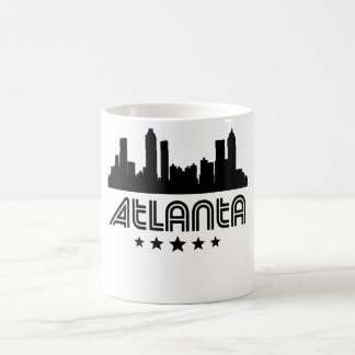 Retro Atlanta-Skyline Kaffeetasse