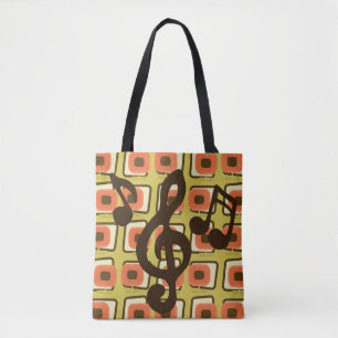 Retro Atoma Era Mitte Jahrhundert Moderne MCM Musi Tasche