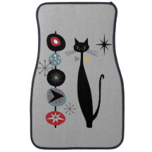 Retro Atoma Mitte Jahrhundert Moderne Coole Katze