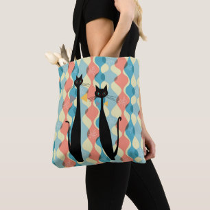 Retro Atomära-Mitte des Jahrhunderts moderne cool Tasche