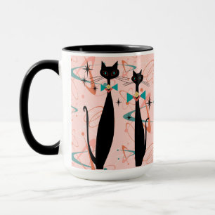 Retro Atomära-Mitte des Jahrhunderts moderne cool Tasse