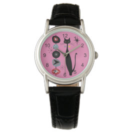 Retro Atomera Mitte Jahrhundert Moderne MCM Coole  Armbanduhr