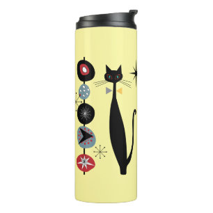 Retro Atomera Mitte Jahrhundert Moderne MCM Coole Thermosbecher