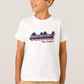 Retro Auckland Neuseeland Kinder T-Shirt