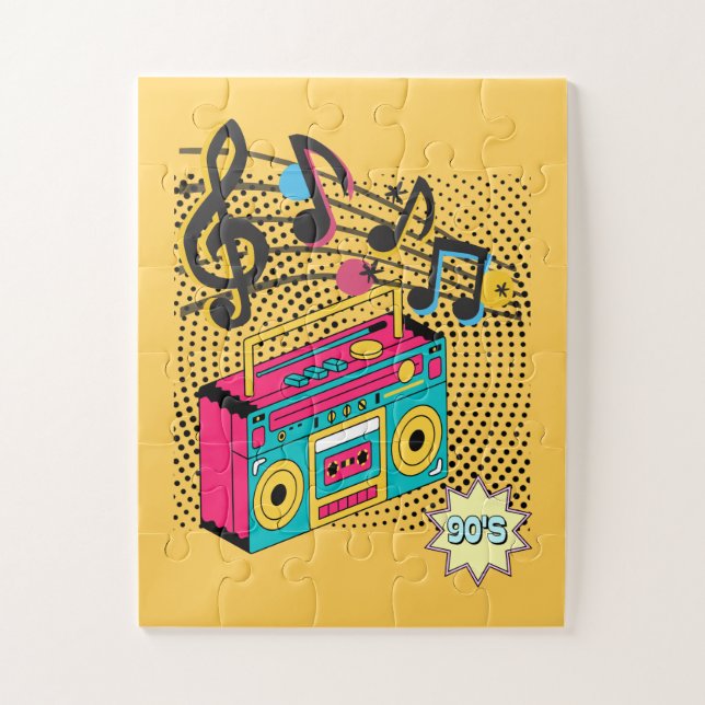 Retro Audio Boombox. (Vertikal)