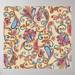 Retro Audio Cassette: 90er-Tapete Poster