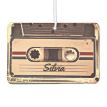 Retro Audio Cassette Individuelle Name