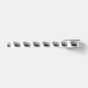 Retro-Audiokassette Satinband