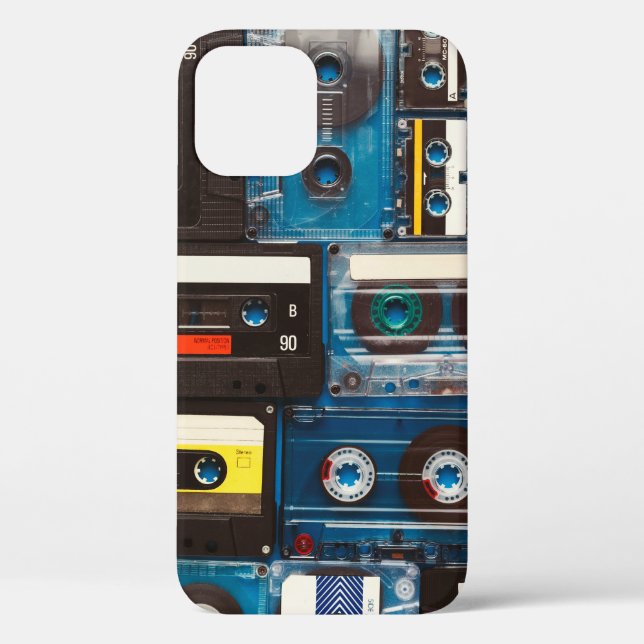 Retro-Audiokassetten Case-Mate iPhone Hülle (Rückseite)