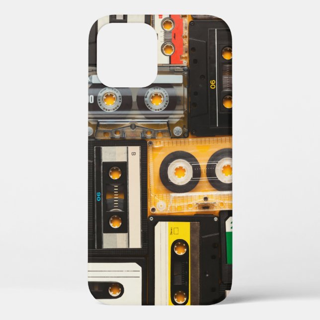 Retro-Audiokassettenband Case-Mate iPhone Hülle (Rückseite)