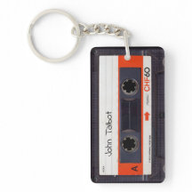 Retro Audiotape Mixtape Kassette OW personalisiert