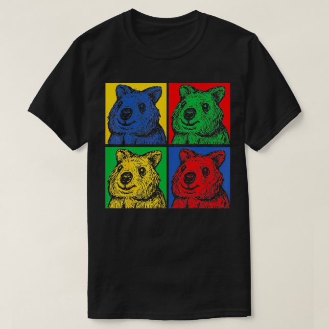 Retro Australia Tiergeschenk Idee 3 T-Shirt (Design vorne)