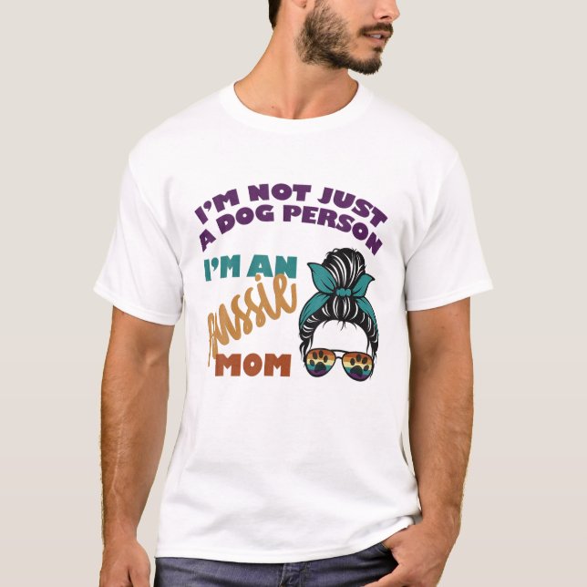 Retro Australian Shepherd Lover Aussie Lover oder  T-Shirt (Vorderseite)