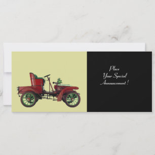 RETRO-AUTO , AUTO-RESTORATION , schwarz Ankündigung