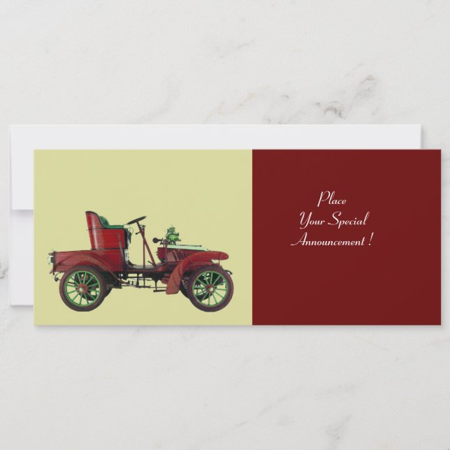 RETRO-AUTO , AUTO-RESTORATION , schwarz Ankündigung (Vorderseite)