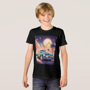 Retro-Auto-T-Shirt-Design Tri-Blend Shirt