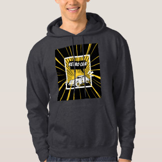 Retro-Auto-T-Shirt – Vintage-Klassiker-Design Hoodie