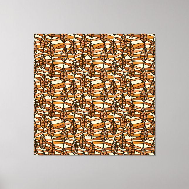 Retro Autumn Canvas Print Leinwanddruck (Vorderseite)