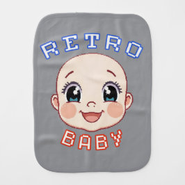 Retro Baby! Baby Spucktuch
