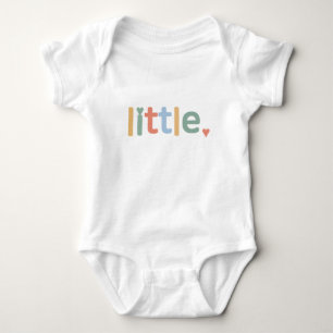 Retro Baby Body Pastell Regenbogen Baby O Strampler