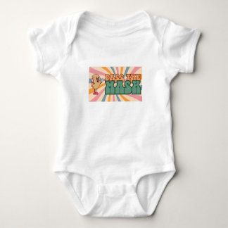 Retro Baby Bodysuit "Pass the Mash" Strampler