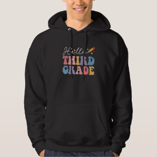Retro Back To School Teacher Life Teacher Hoodie