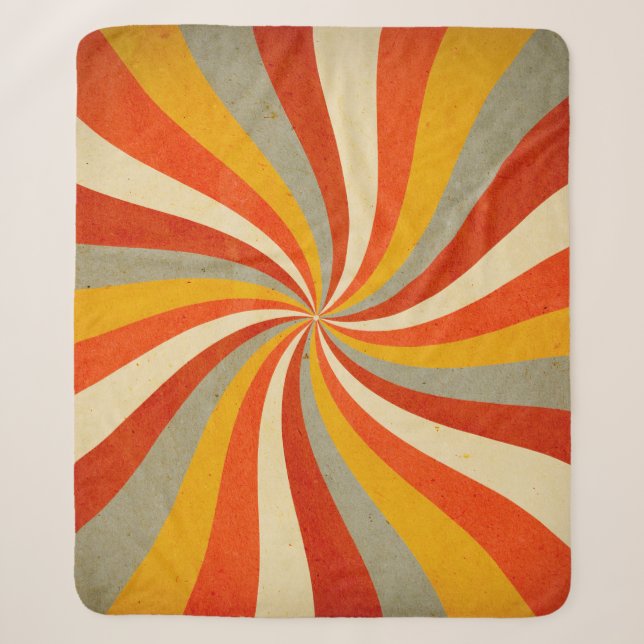 retro background with twist patternbackground,retr sherpadecke (Vorderseite)