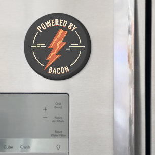 Retro-Bacon-Liebhaber Lustiges Food-Design mit Bli Magnet