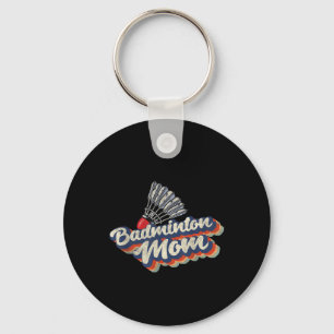 Retro Badminton Team Sport Spieler Trainer 70er 80 Schlüsselanhänger