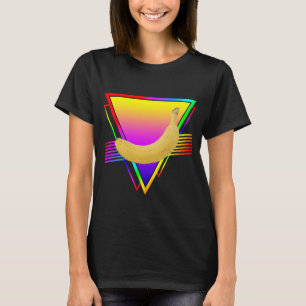 Retro-Banane-Frucht T-Shirt
