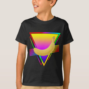 Retro-Banane-Frucht T-Shirt
