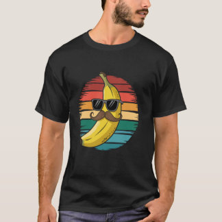 Retro-Bananen-Design für Männer Jungen Tropische F T-Shirt