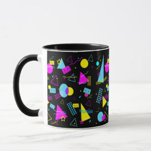 RETRO-BAND FARBIGE FORMEN  TASSE
