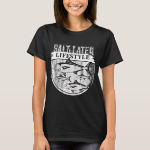 Retro-Bandana-Sonnenbrille-Design für Angler-Mütte T-Shirt