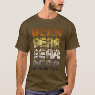 Retro-Bär-Pride-T-Shirt T-Shirt