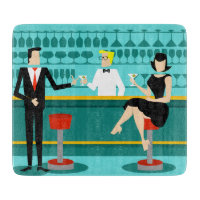 Retro Bar-Schneidebrett