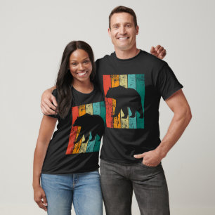Retro-Bär T-Shirt