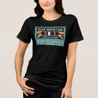 Retro-Bärenski Tri-Blend Shirt