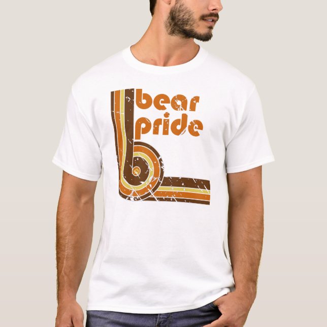 Retro Bärn-Stolz T-Shirt (Vorderseite)