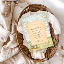 Retro Baseball Field Baby Shower