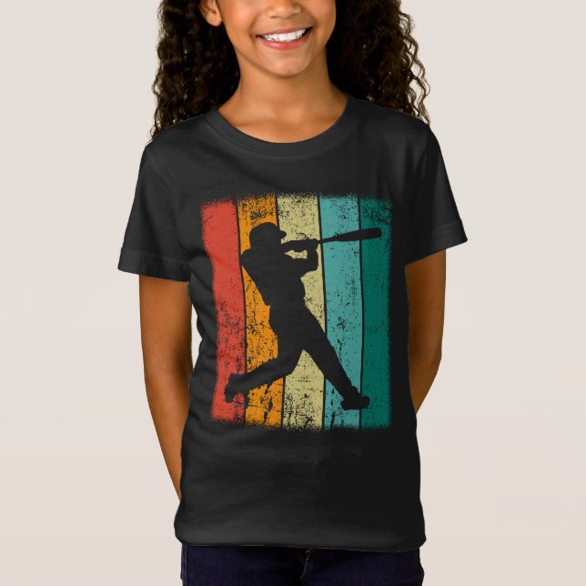 Retro Baseball T-Shirt (Vorderseite)