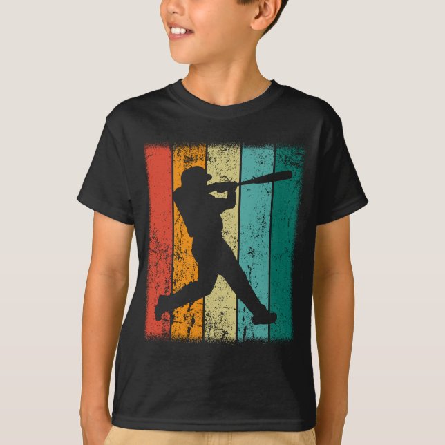 Retro Baseball T-Shirt (Vorderseite)