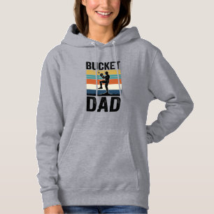 Retro-Baseball-Vater-Vektor-Design_1 Hoodie