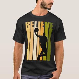 Retro Basketball Glaub Geburtstagsjunge Herren-Vat T-Shirt