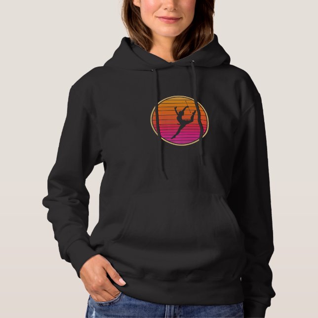 Retro Baton Twirling Twirler Majorettes Premium Hoodie (Vorderseite)